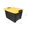 Iris® 20 Qt. Yellow, Plastic Storage Bins, 6 Ct
